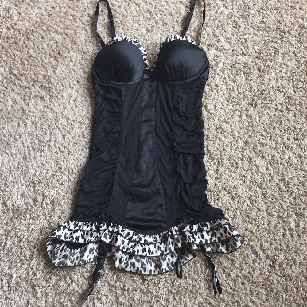 Garter bustier lingerie